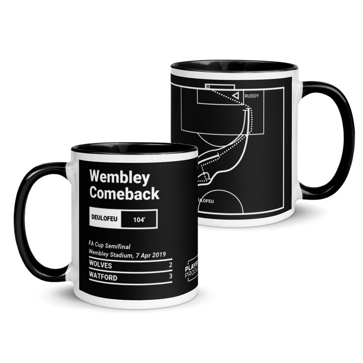 Watford Greatest Goals Mug: Wembley Comeback (2019)