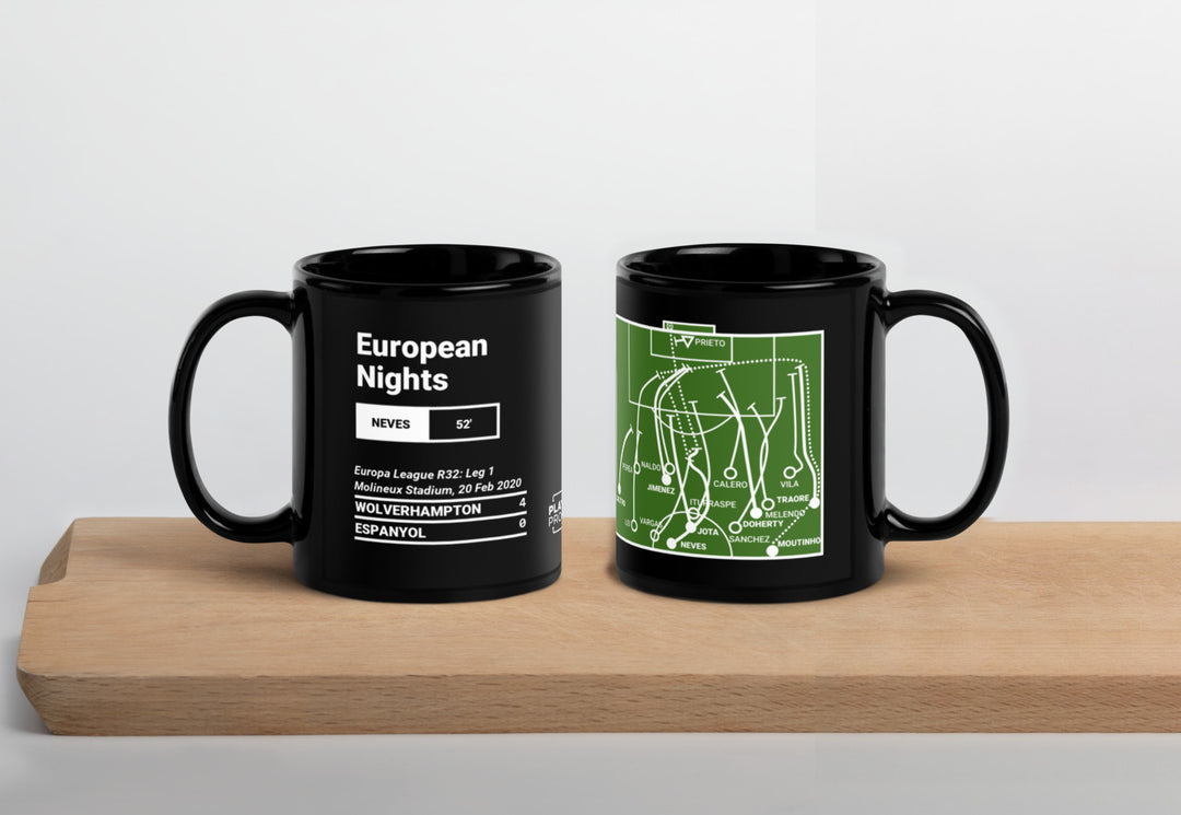 Wolverhampton Greatest Goals Mug: European Nights (2020)