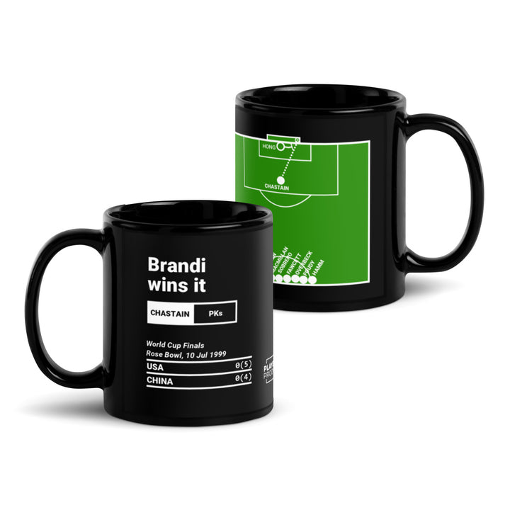USWNT Greatest Goals Mug: Brandi wins it (1999)
