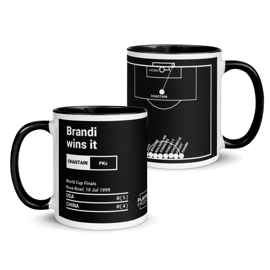 USWNT Greatest Goals Mug: Brandi wins it (1999)