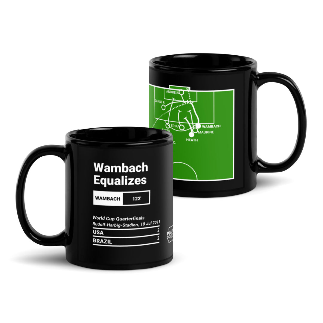 USWNT Greatest Goals Mug: Wambach Equalizes (2011)