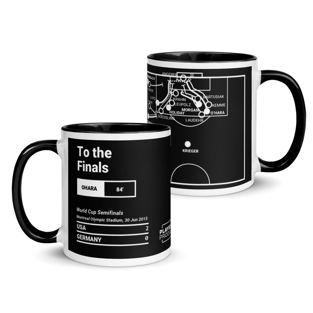 USWNT Greatest Goals Mug: To the Finals (2015)