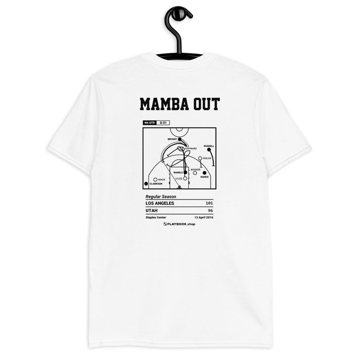 Los Angeles Lakers Greatest Plays T-shirt: Mamba Out (2016)