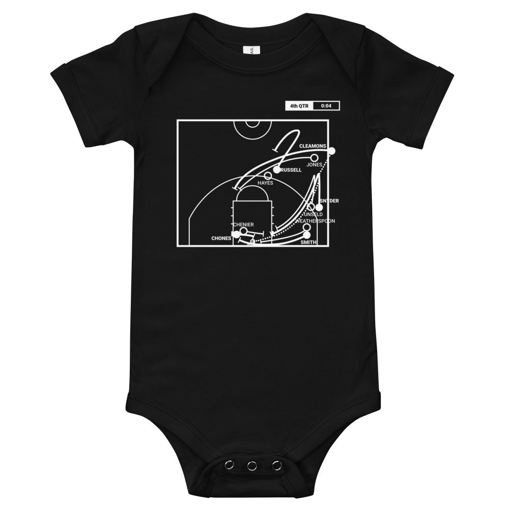 Cleveland Cavaliers Greatest Plays Baby Bodysuit: The Miracle of Richfield (1976)