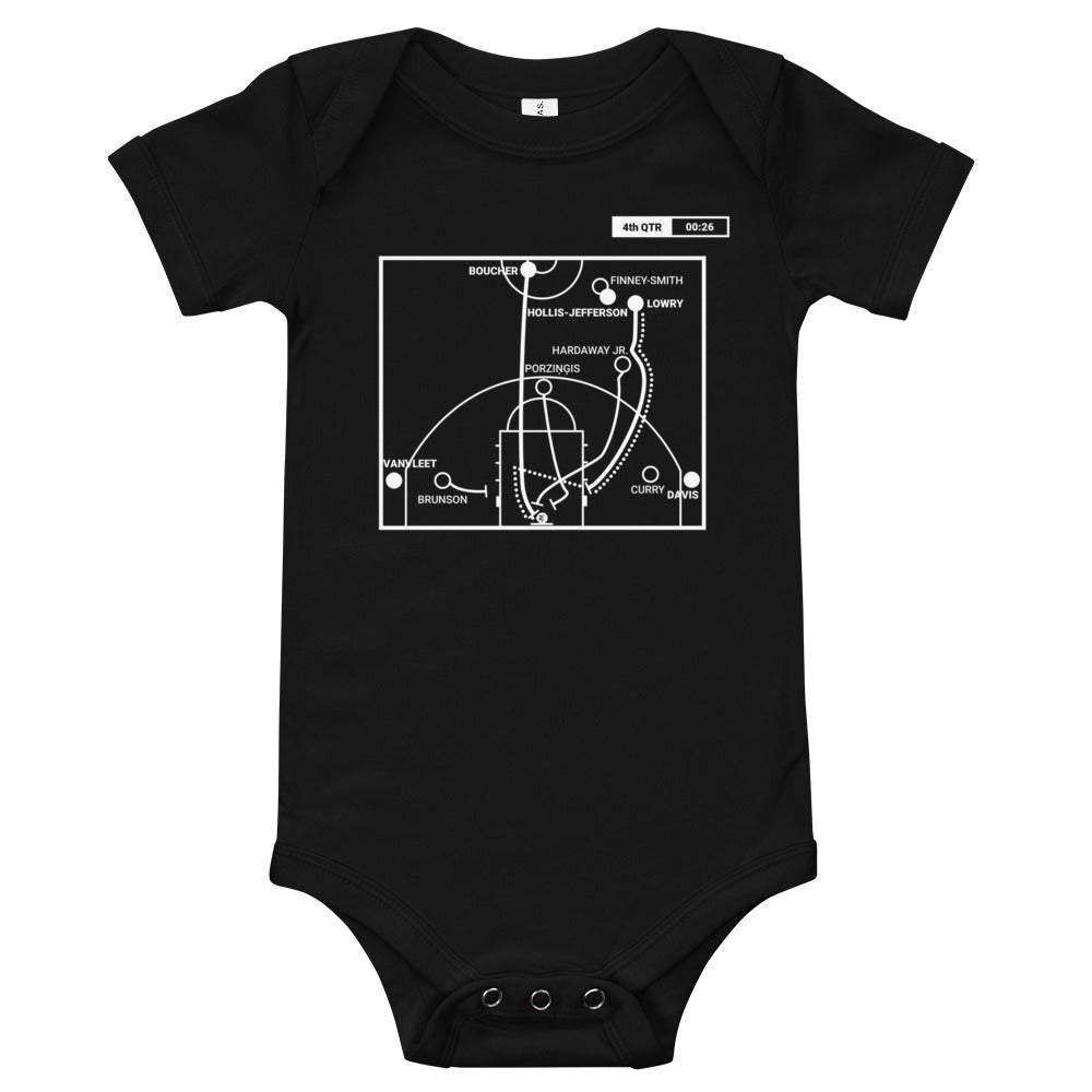 Toronto Raptors Greatest Plays Baby Bodysuit: The Comeback (2019)