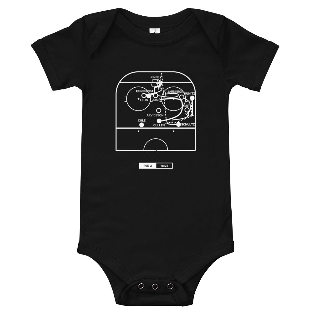 Pittsburgh Penguins Greatest Goals Baby Bodysuit: Back-to-Back Champs (2017)