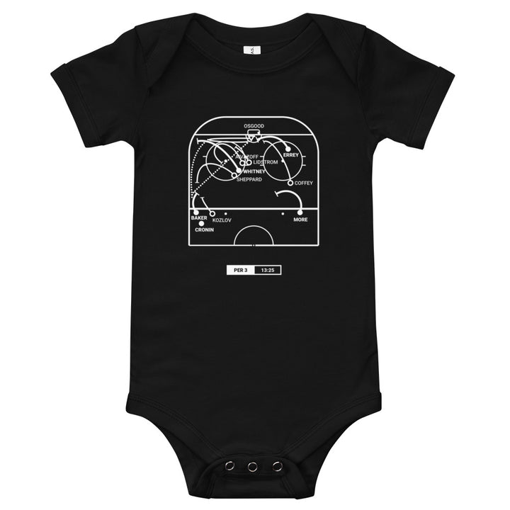 San Jose Sharks Greatest Goals Baby Bodysuit: The Upset (1994)