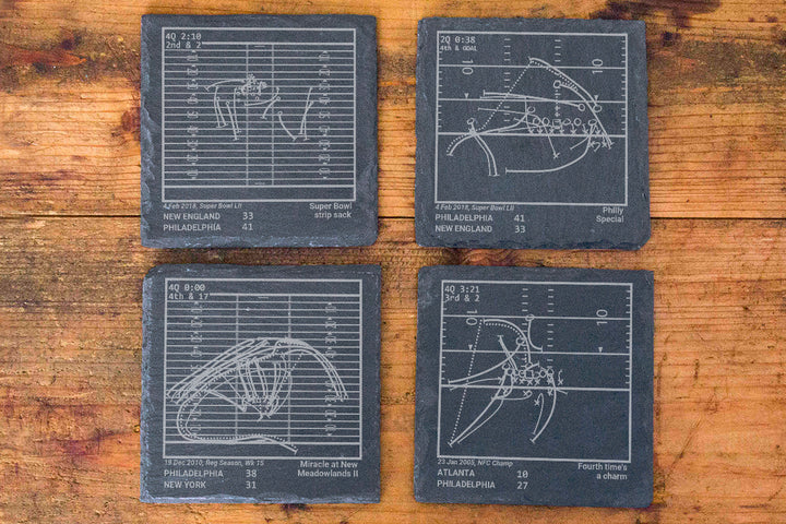 Greatest Eagles Modern Plays: Slate Coasters (Set of 4)