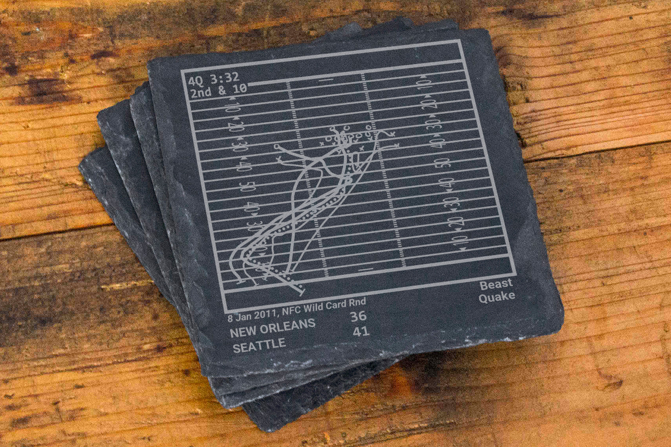 Seattle Seahawks Coaster Set 