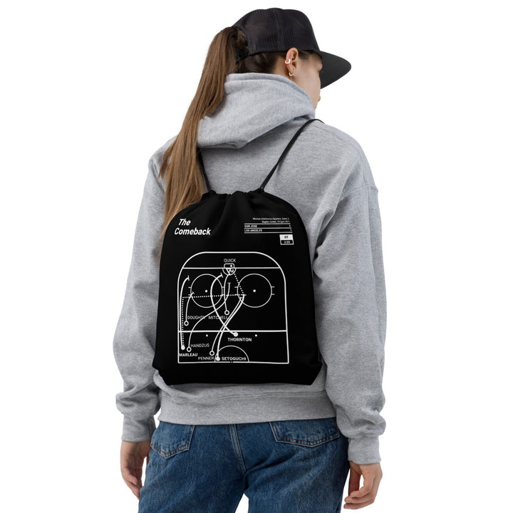 San Jose Sharks Greatest Goals Drawstring Bag: The Comeback (2011)