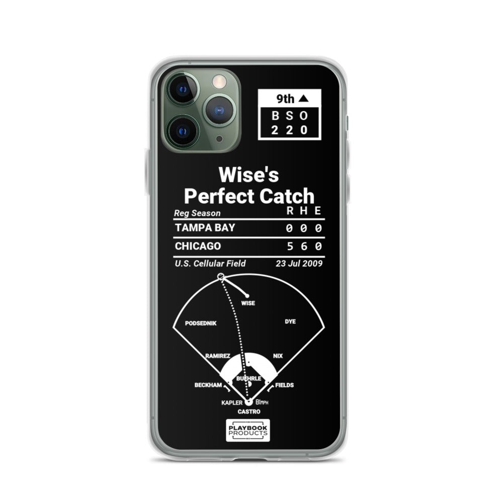Chicago White Sox Greatest Plays iPhone Case: Wise's Perfect Catch (2009)