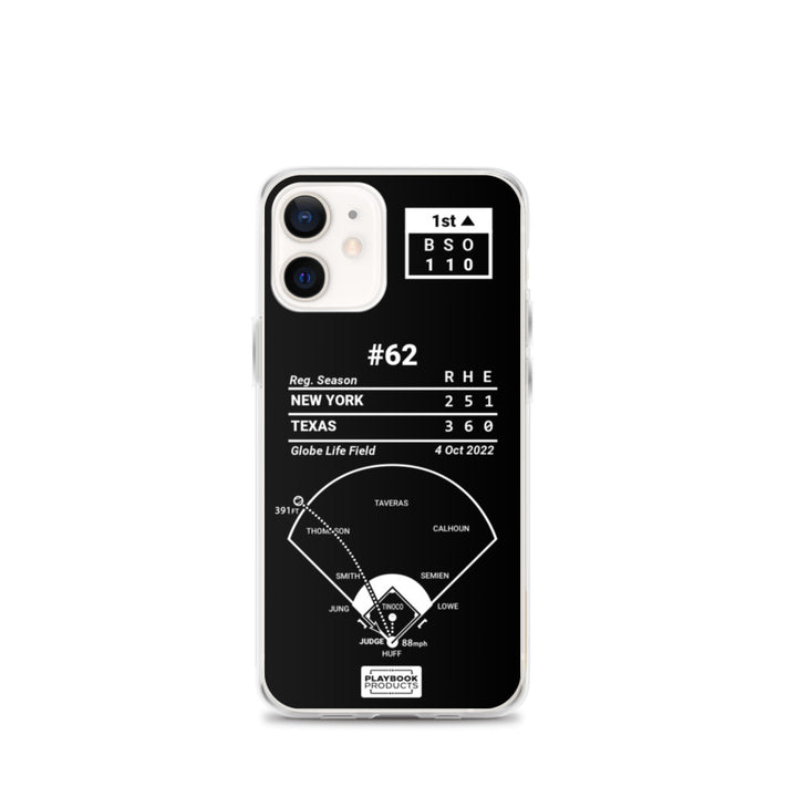 New York Yankees Greatest Plays iPhone Case: #62 (2022)
