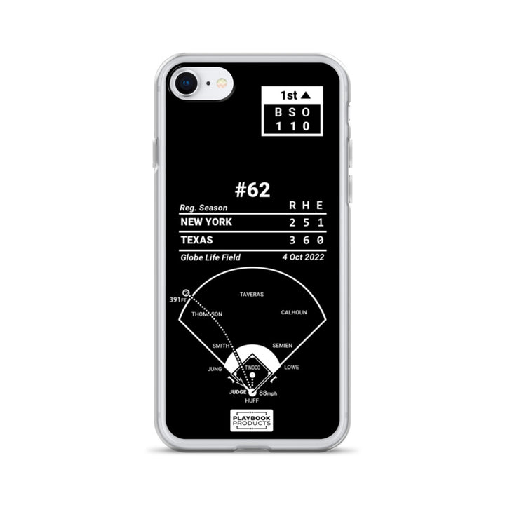 New York Yankees Greatest Plays iPhone Case: #62 (2022)
