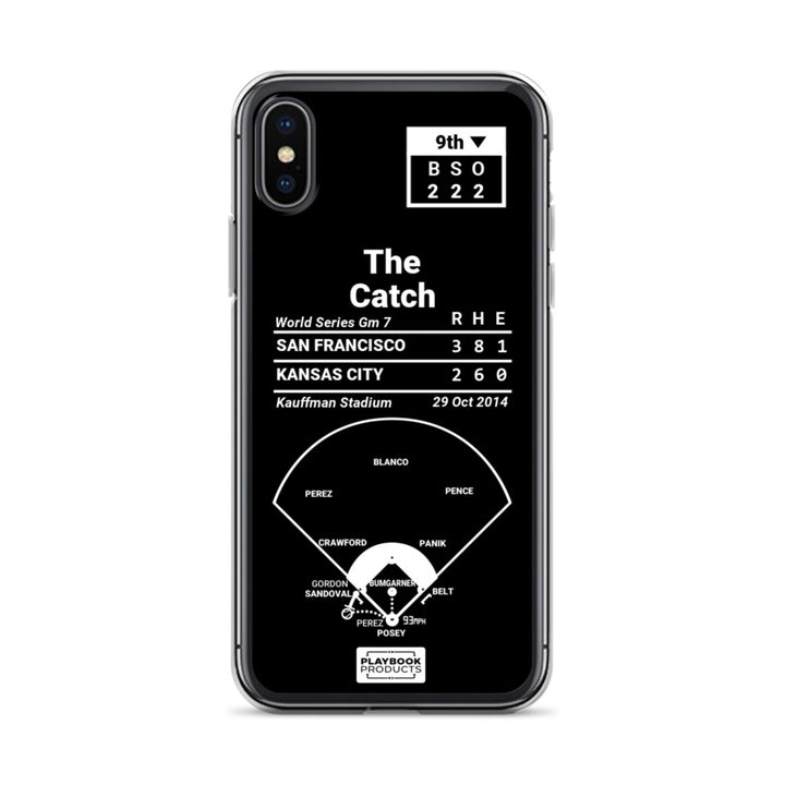 San Francisco Giants Greatest Plays iPhone Case: The Catch (2014)