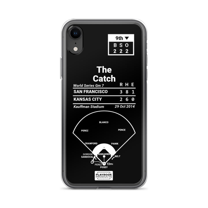 San Francisco Giants Greatest Plays iPhone Case: The Catch (2014)