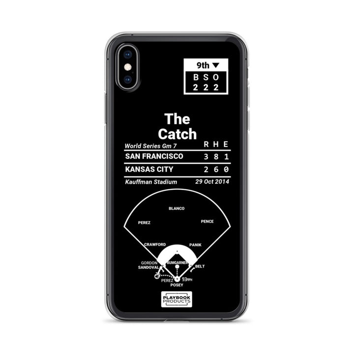 San Francisco Giants Greatest Plays iPhone Case: The Catch (2014)