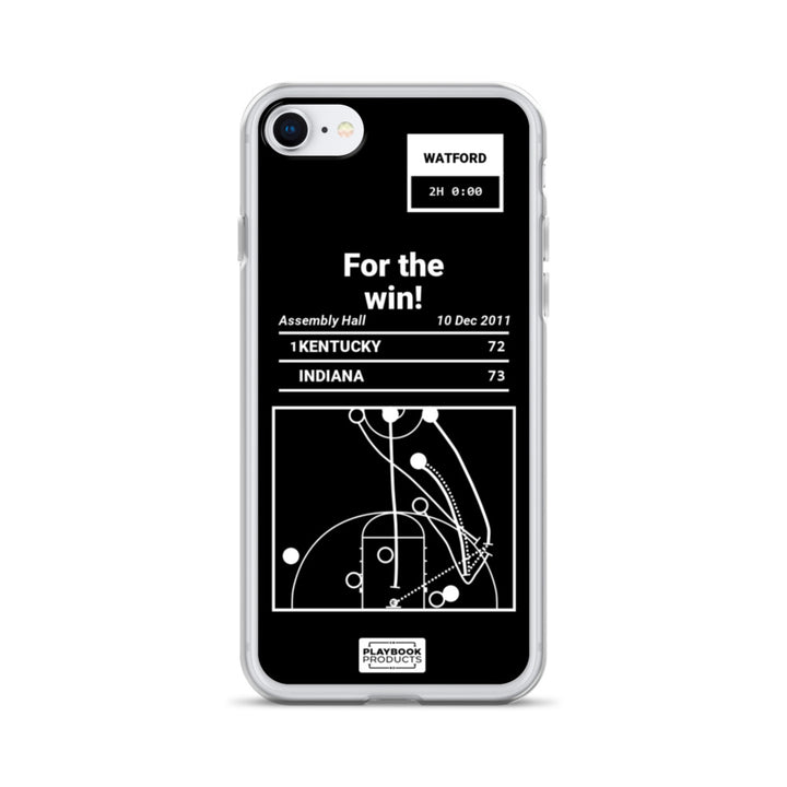 Indiana Basketball Greatest Plays iPhone Case: For the win! (2011)