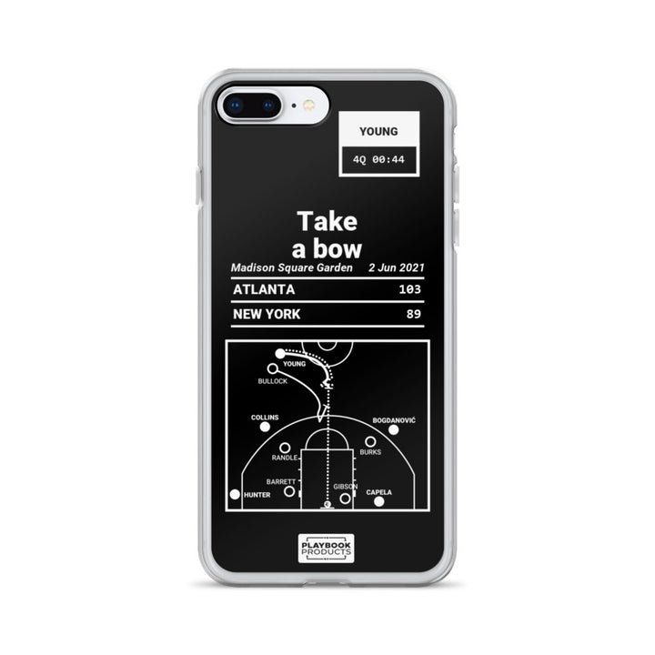 Atlanta Hawks Greatest Plays iPhone Case: Take a bow (2021)