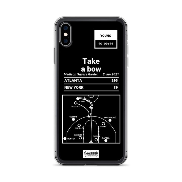 Atlanta Hawks Greatest Plays iPhone Case: Take a bow (2021)