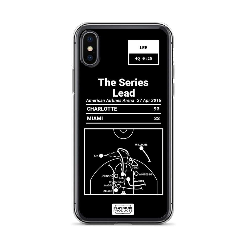 Charlotte Hornets Greatest Plays iPhone Case: The Series Lead (2016)