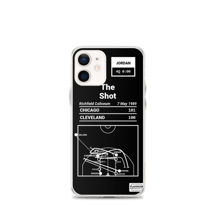 Chicago Bulls Greatest Plays iPhone Case: The Shot (1989)