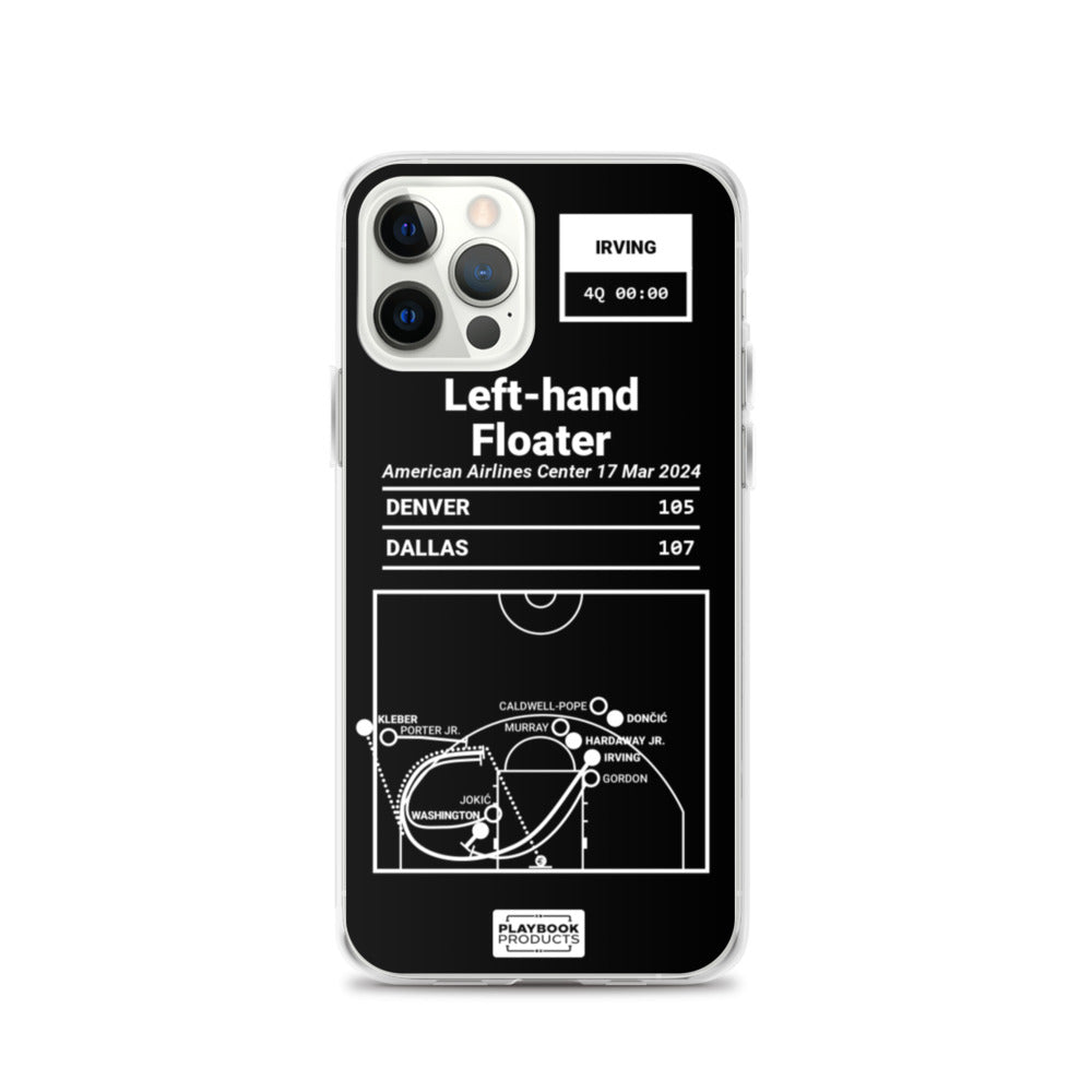 Dallas Mavericks Greatest Plays iPhone Case: Left-hand Floater (2024)