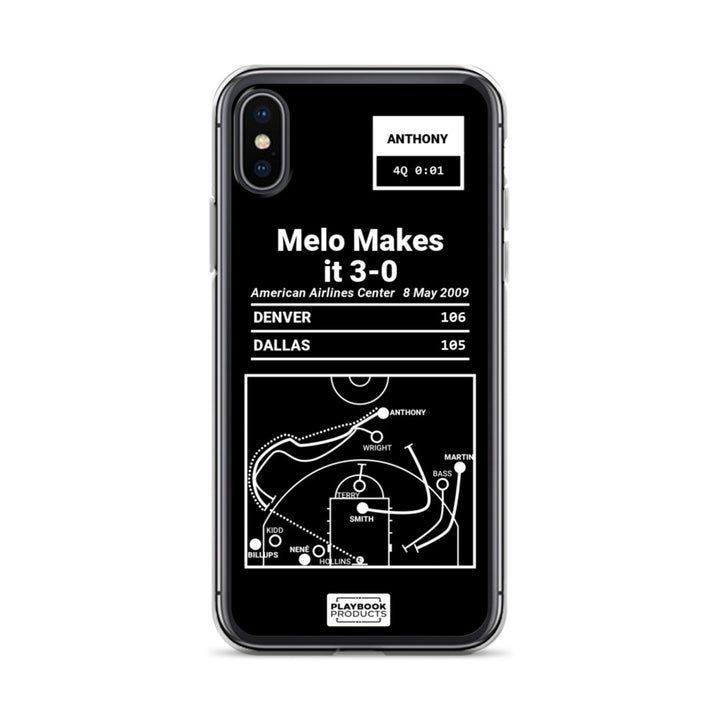 Denver Nuggets Greatest Plays iPhone Case: Melo Makes it 3-0 (2009)