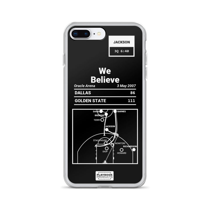 Golden State Warriors Greatest Plays iPhone Case: We Believe (2007)
