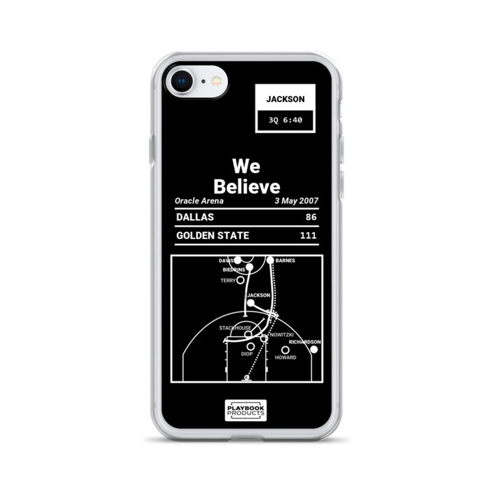 Golden State Warriors Greatest Plays iPhone Case: We Believe (2007)