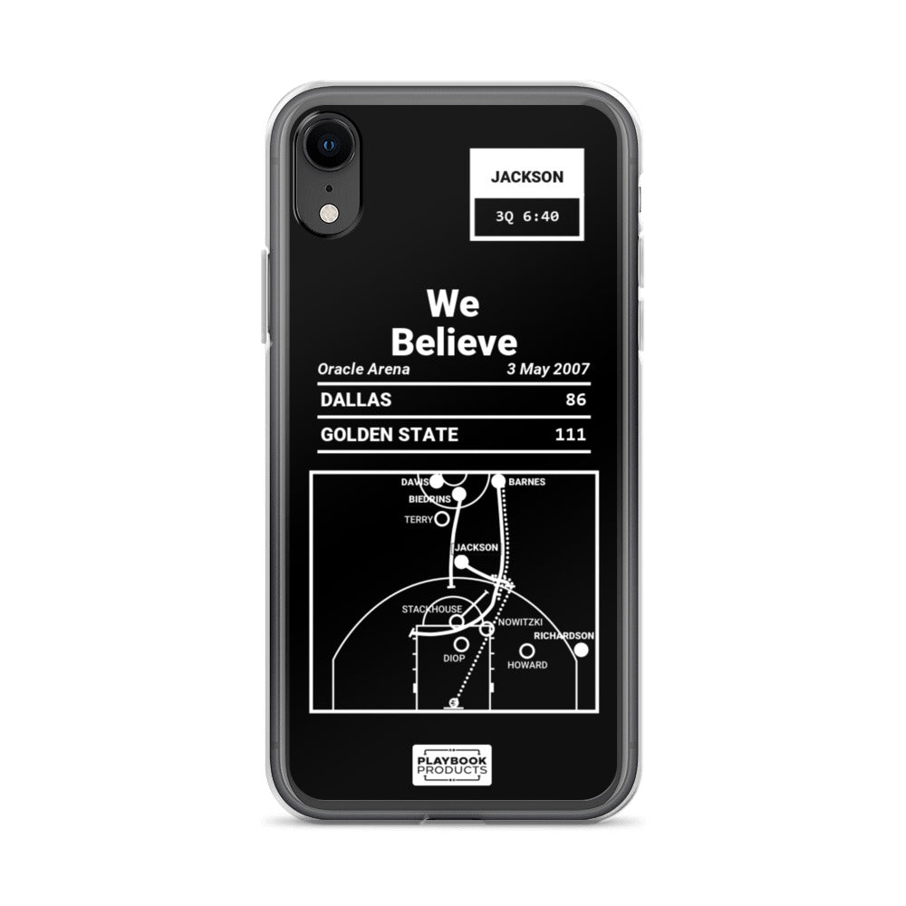 Golden State Warriors Greatest Plays iPhone Case: We Believe (2007)