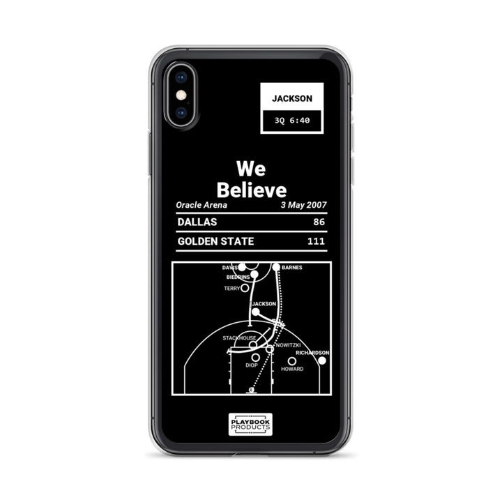 Golden State Warriors Greatest Plays iPhone Case: We Believe (2007)
