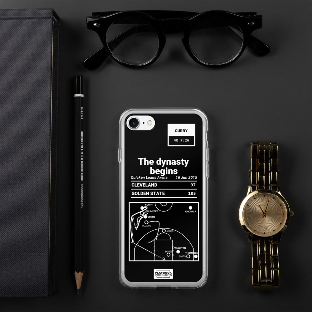 Golden State Warriors Greatest Plays iPhone Case: The dynasty begins (2015)