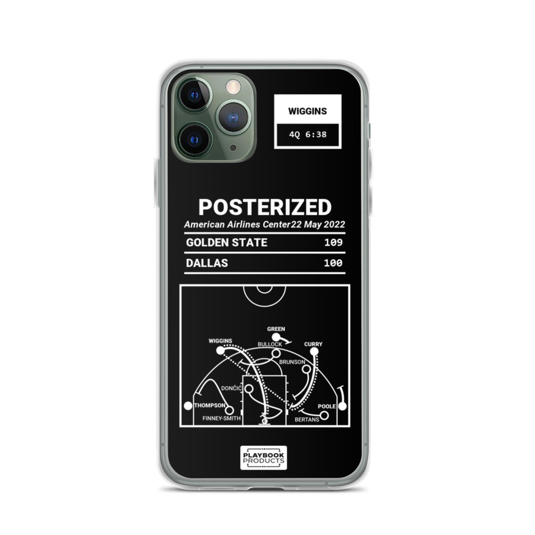 Golden State Warriors Greatest Plays iPhone Case: POSTERIZED (2022)