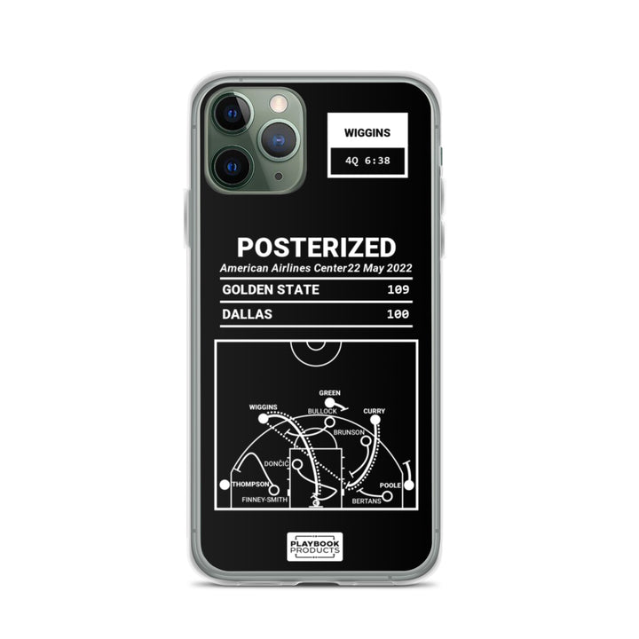 Golden State Warriors Greatest Plays iPhone Case: POSTERIZED (2022)