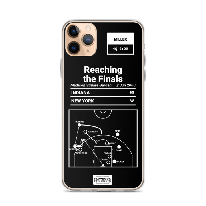 Indiana Pacers Greatest Plays iPhone Case: Reaching the Finals (2000)