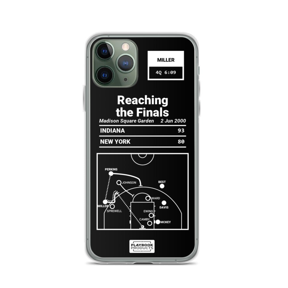 Indiana Pacers Greatest Plays iPhone Case: Reaching the Finals (2000)