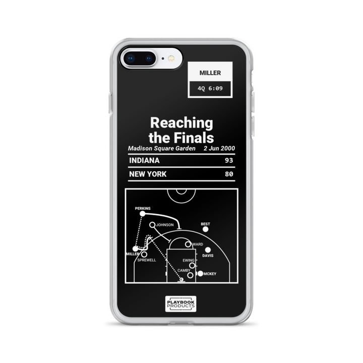 Indiana Pacers Greatest Plays iPhone Case: Reaching the Finals (2000)
