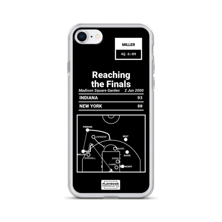 Indiana Pacers Greatest Plays iPhone Case: Reaching the Finals (2000)