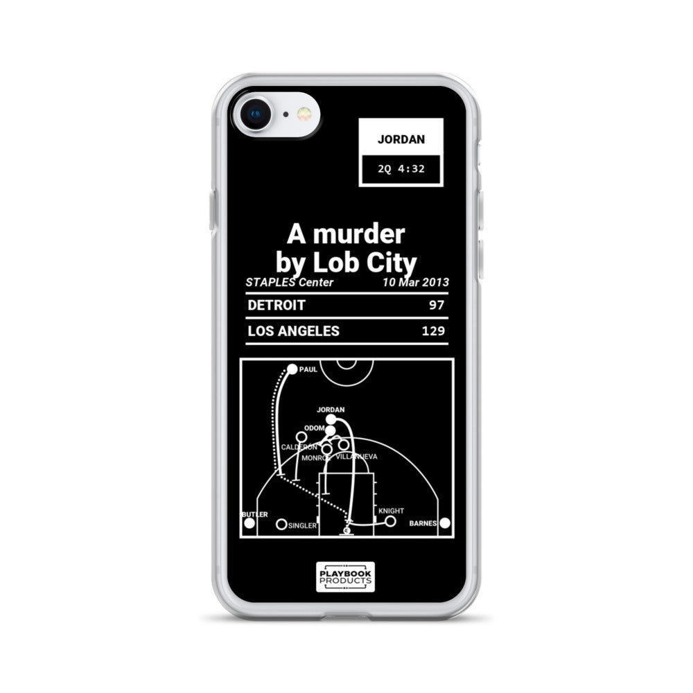 LA Clippers Greatest Plays iPhone Case: A murder by Lob City (2013)