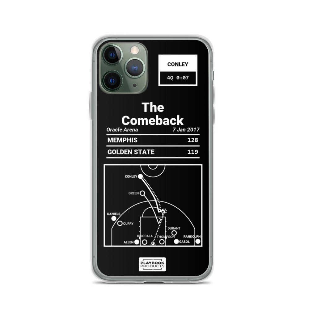 Memphis Grizzlies Greatest Plays iPhone Case: The Comeback (2017)