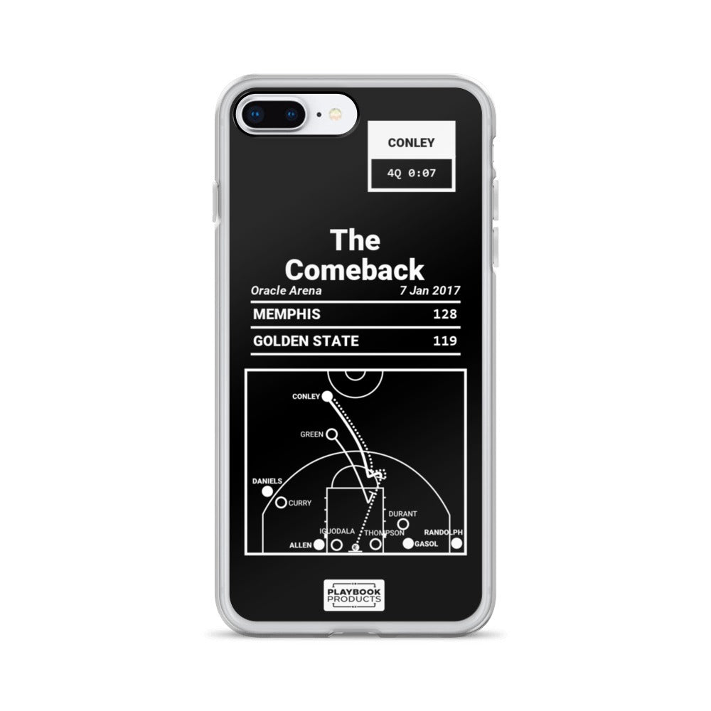 Memphis Grizzlies Greatest Plays iPhone Case: The Comeback (2017)