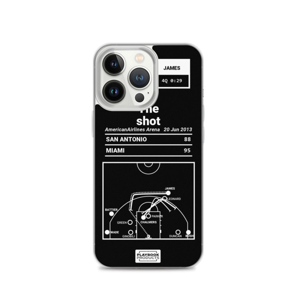 Miami Heat Greatest Plays iPhone Case: The shot (2013)
