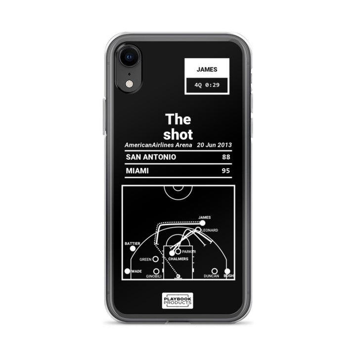 Miami Heat Greatest Plays iPhone Case: The shot (2013)