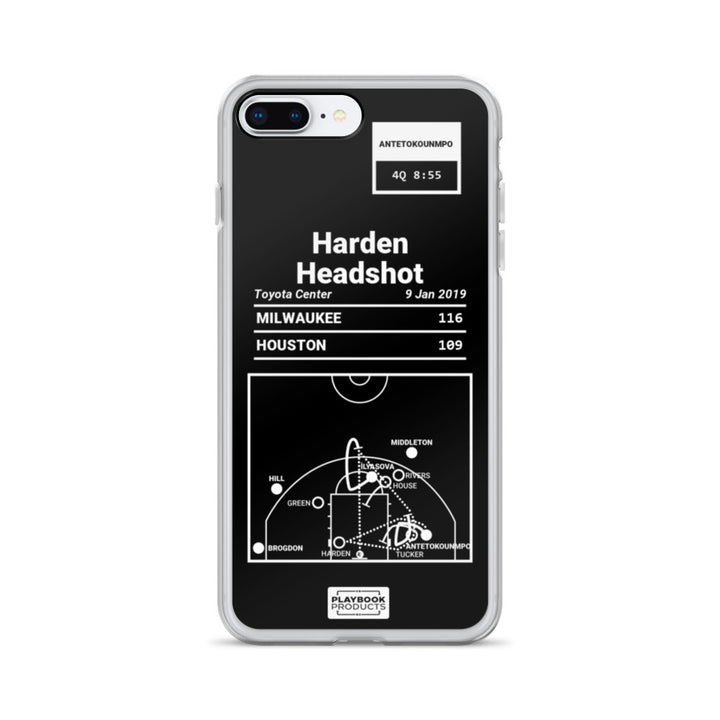 Oddest Bucks Plays iPhone Case: Harden Headshot (2019)