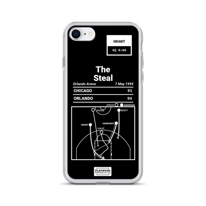 Orlando Magic Greatest Plays iPhone Case: The Steal (1995)
