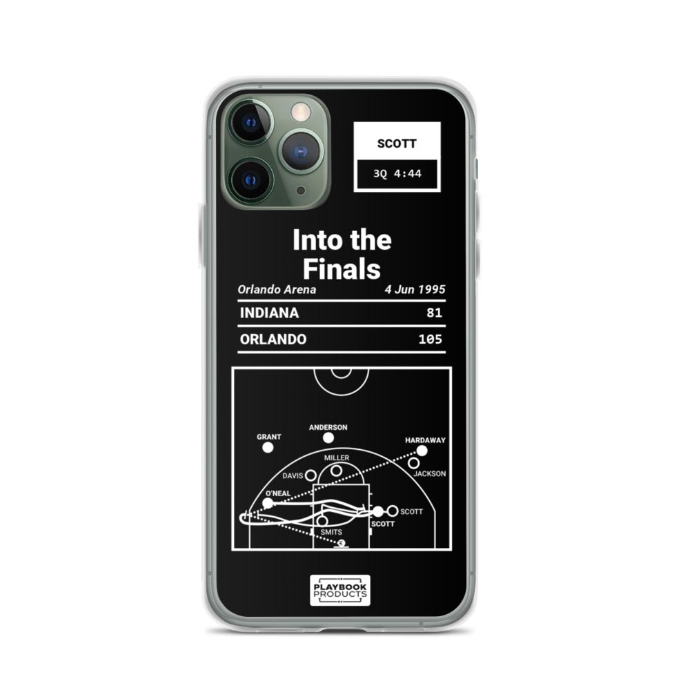 Orlando Magic Greatest Plays iPhone Case: Into the Finals (1995)