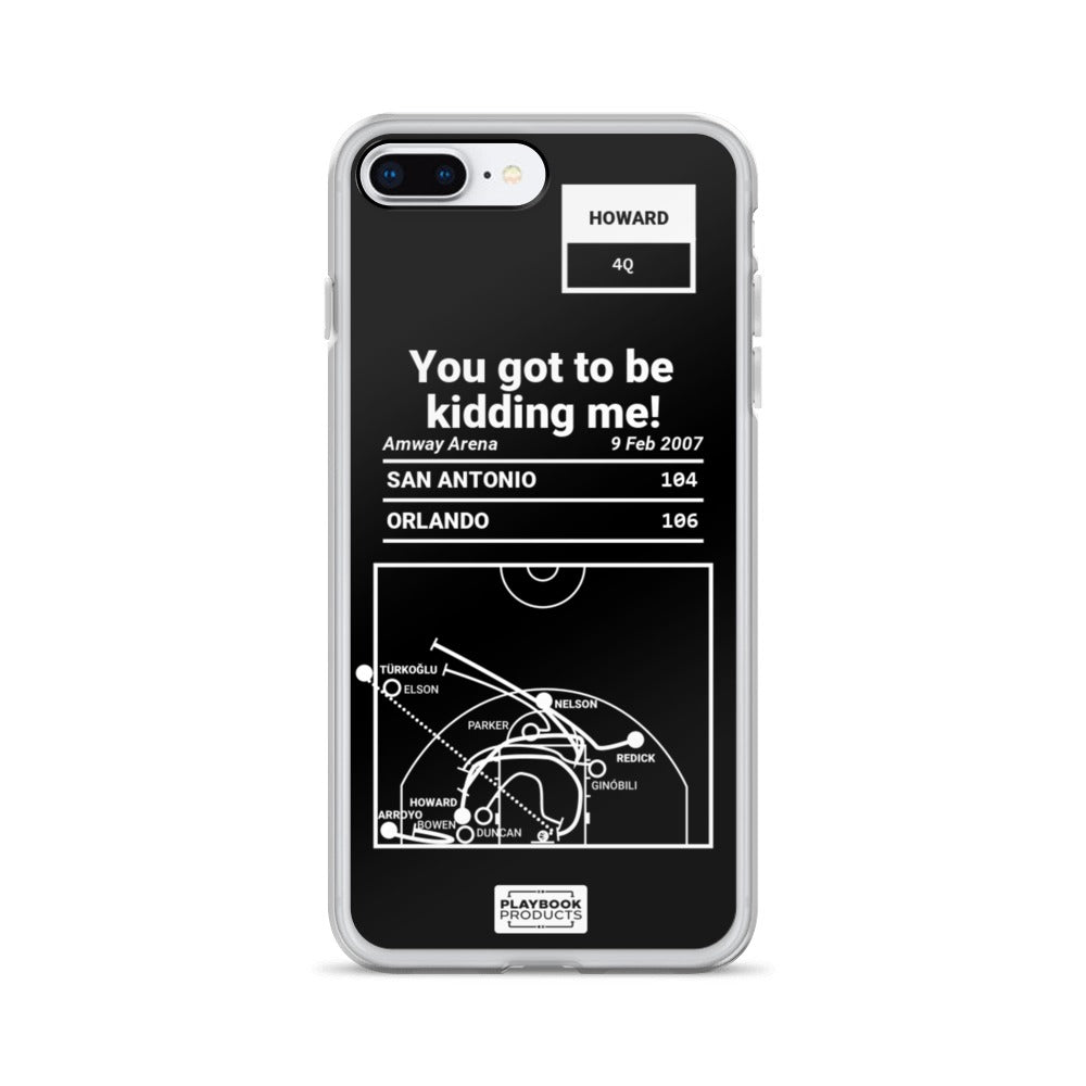 Orlando Magic Greatest Plays iPhone Case: You got to be kidding me! (2007)