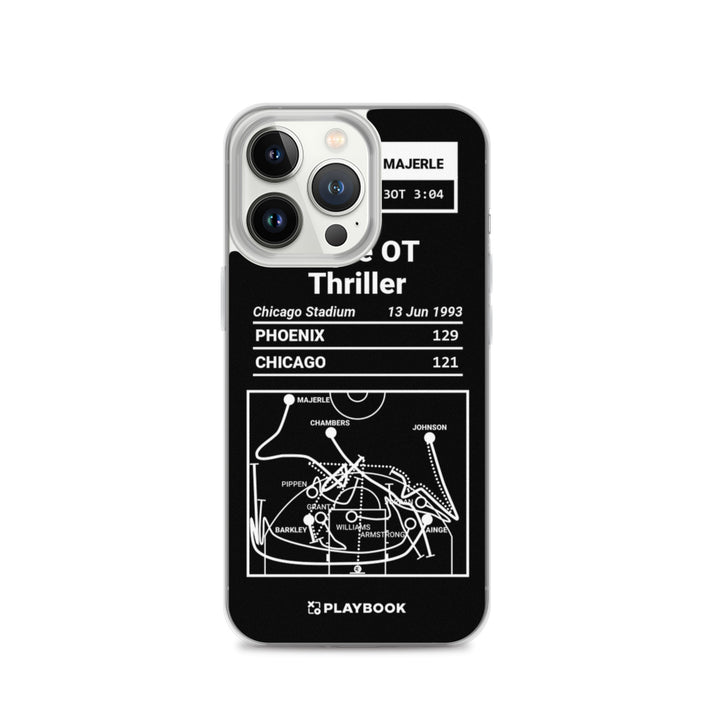 Phoenix Suns Greatest Plays iPhone Case: Triple OT Thriller (1993)