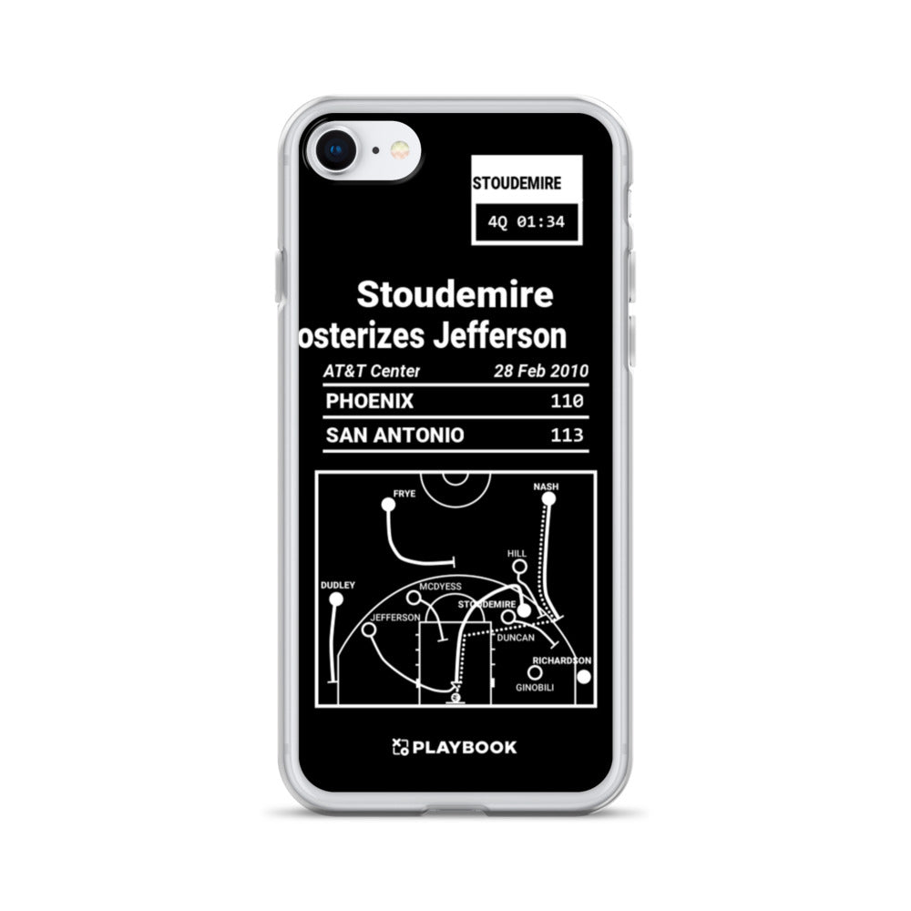 Phoenix Suns Greatest Plays iPhone Case: Stoudemire posterizes Jefferson (2010)