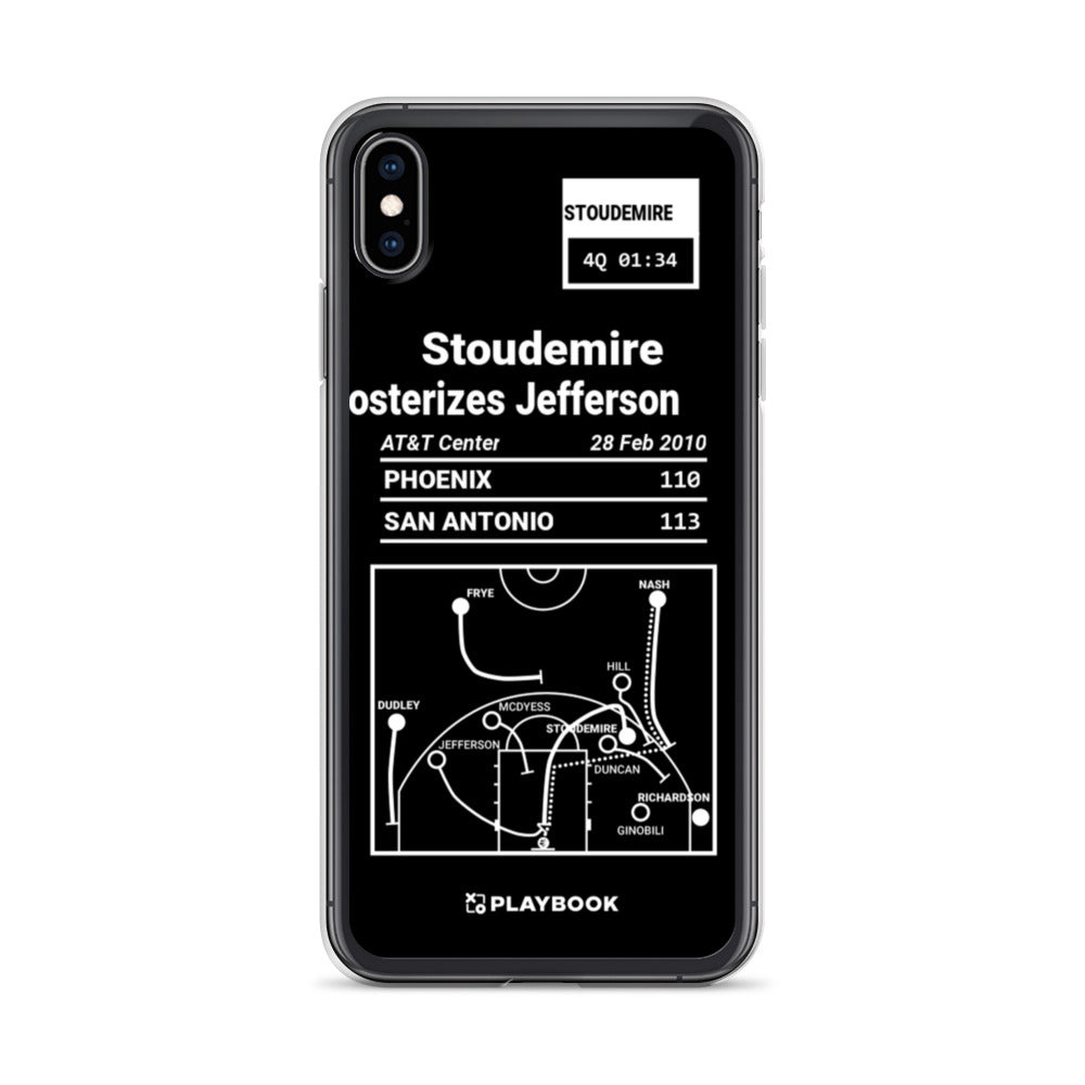 Phoenix Suns Greatest Plays iPhone Case: Stoudemire posterizes Jefferson (2010)